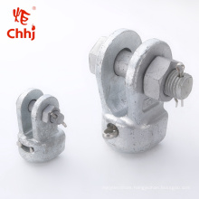 WS type electric overhead line cable accessory fittings socket clevis